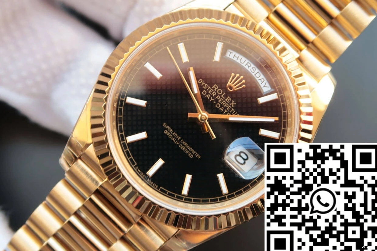 M228238-0004 Date Rolex Gold Day Minimalist 953 Yellow Factory EW 0704